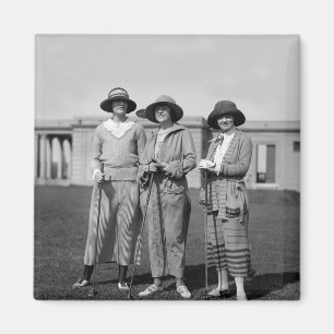 Hitting the Links in Style: 1923 Magnet