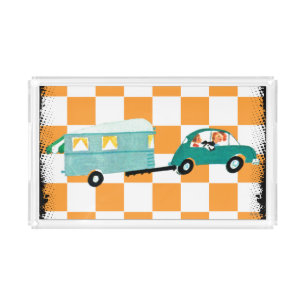 Hitting the Open Road 1 Acrylic Tray