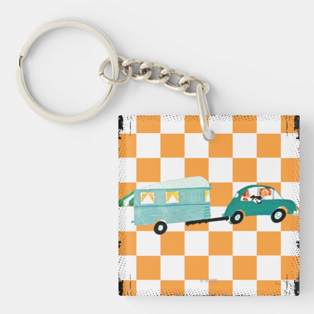 Hitting the Open Road 1 Keychain (Front)