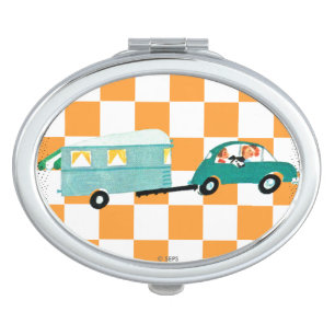 Hitting the Open Road 1 Makeup Mirror