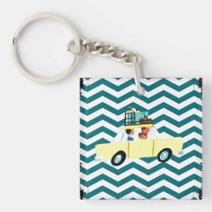 Hitting the Open Road 2 Keychain
