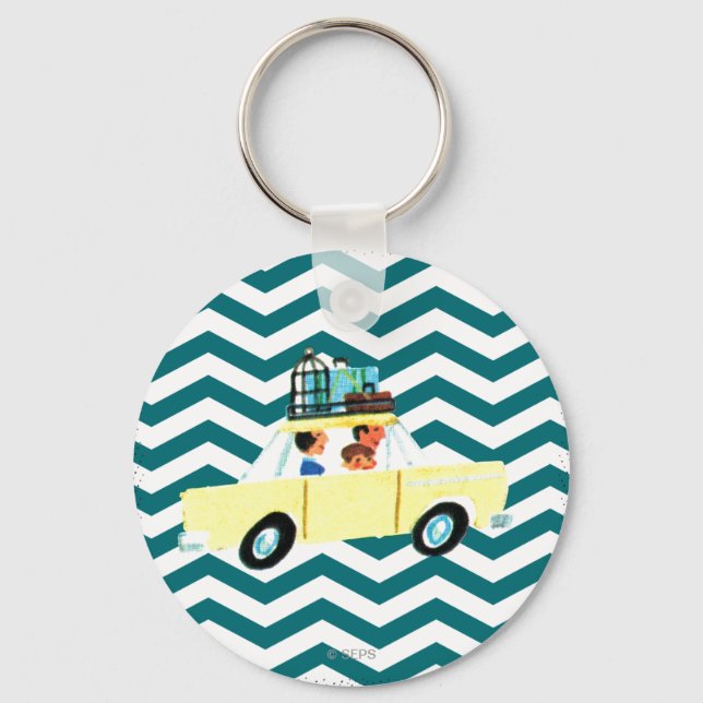 Hitting the Open Road 2 Keychain (Front)