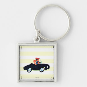 Hitting the Open Road 3 Keychain