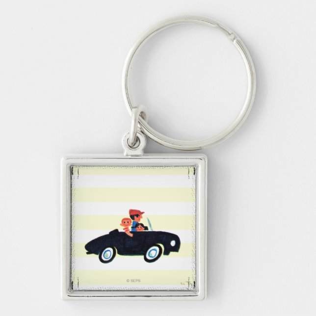 Hitting the Open Road 3 Keychain (Front)