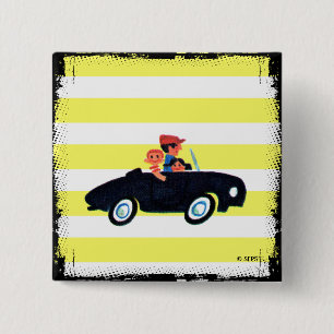 Hitting the Open Road 3 Pinback Button