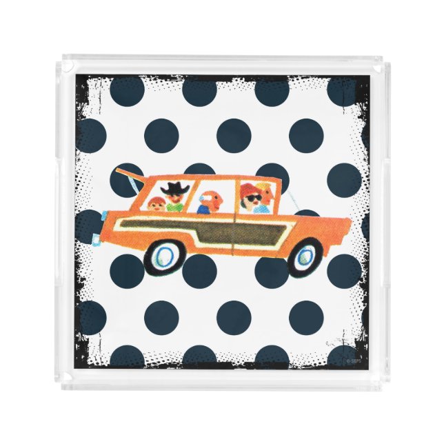 Hitting the Open Road 4 Acrylic Tray (Front)