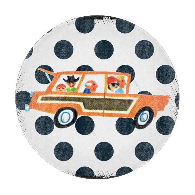 Hitting the Open Road 4 Cutting Board (Front)