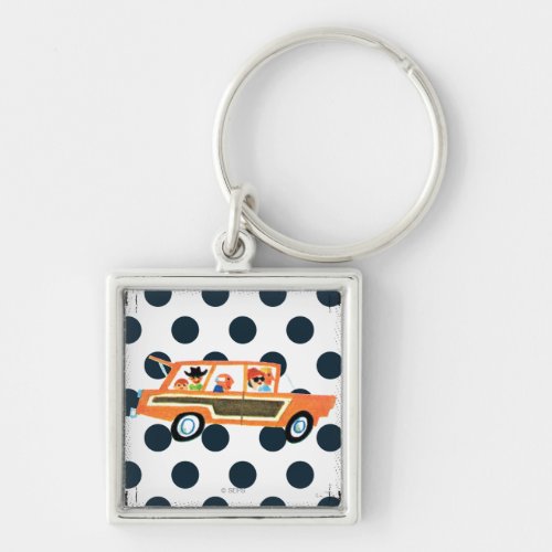 Hitting the Open Road 4 Keychain