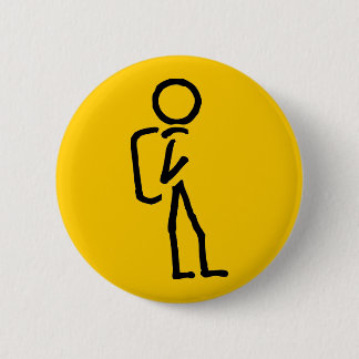 Hitting The Road Alone Pinback Button