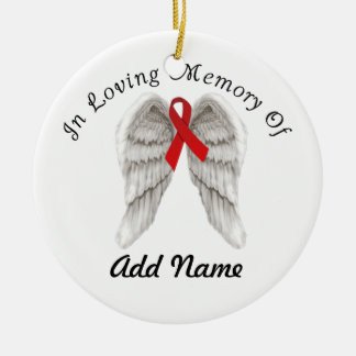 HIV/AIDS  Addiction  drunk driving Awareness   Ceramic Ornament
