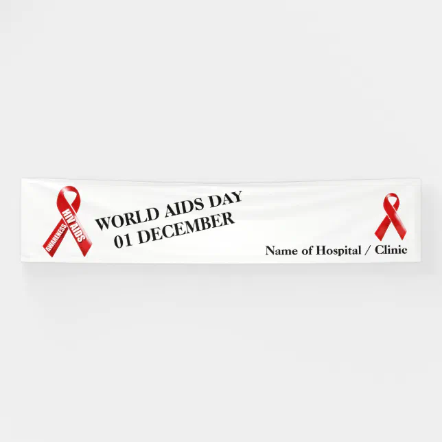 Hiv aids awareness Campaign | Personalize Banner (Horizontal)