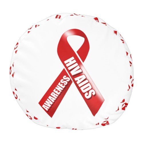 HIV Aids awareness campaign Pouf