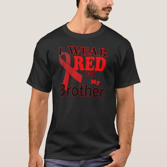 Hiv Aids Awareness Logo T-Shirt (Front)