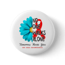 Hiv Aids Awareness Month Ribbon Gifts Button