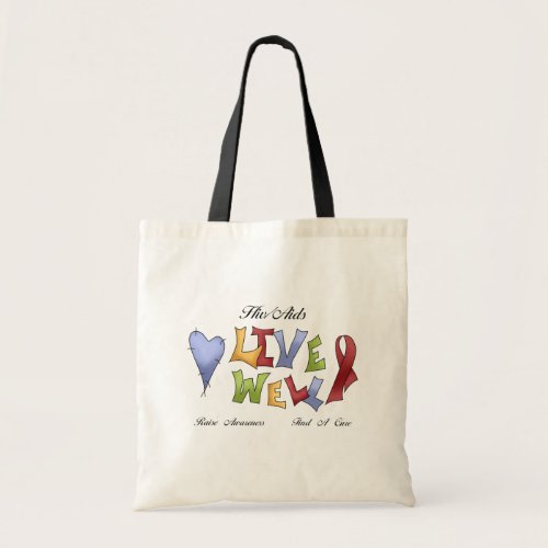 HIV/ AIDS Awareness Tote Bag