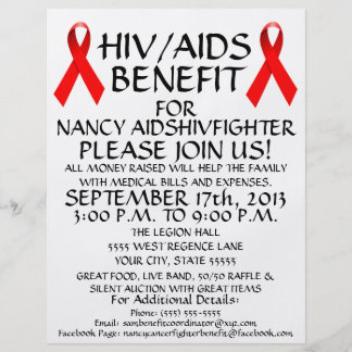 HIV AIDS Benefit Flyer