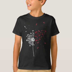 Hiv Aids Brain Aneurysm Stroke Cool Awareness Gift T-Shirt
