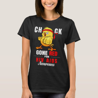 hiv aids funny chick warrior T-Shirt