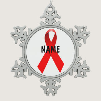 HIV AIDS Memorial Tribute Ornament
