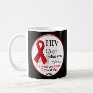 HIV Aids World Day Diagnosis  Coffee Mug