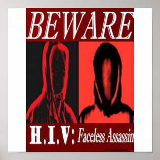 HIV ASSASSIN PIC POSTER