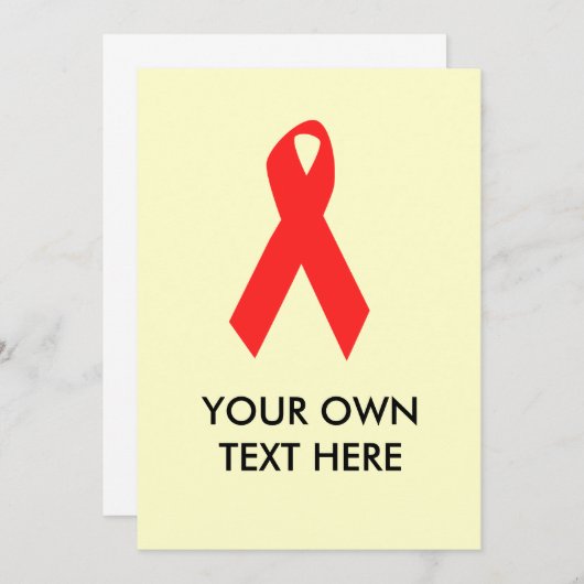 HIV AWARENESS / AIDS AWARENESS (Front/Back)