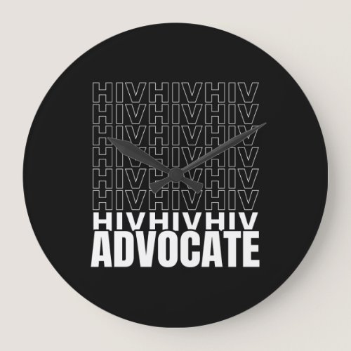 HIV HIV HIV Advocate Clock