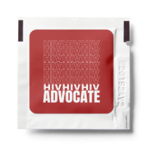 HIV HIV HIV Advocate Hand Sanitizer Packet