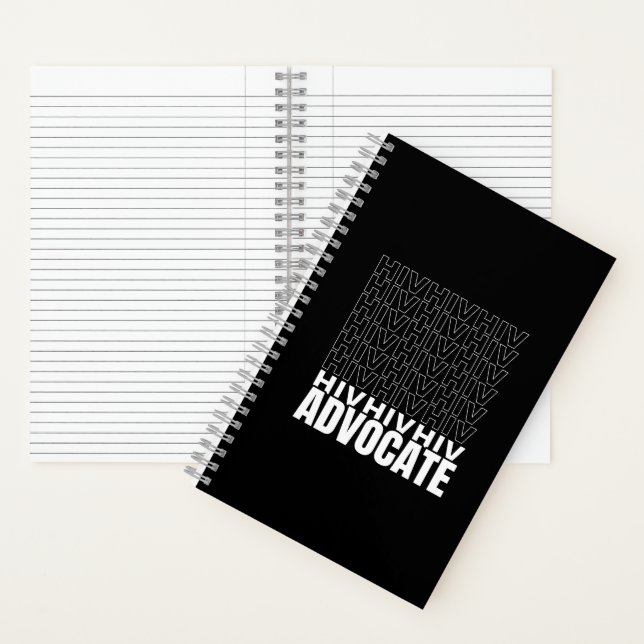 HIV HIV HIV Advocate Notebook (Inside)