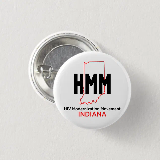 HIV Modernization Movement  Button (Front & Back)