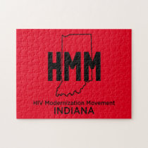 HIV Modernization Movement Indiana Jigsaw Puzzle