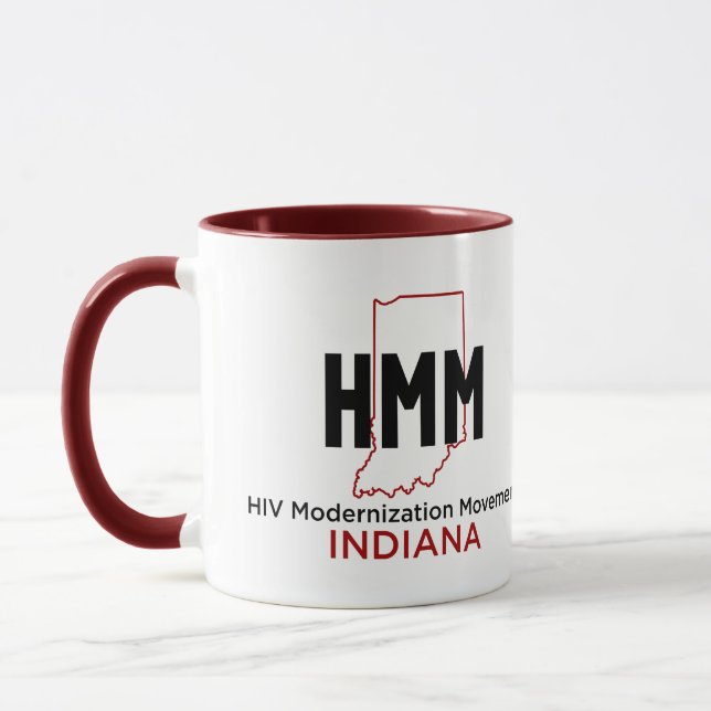 HIV Modernization Movement Indiana Mug (Left)