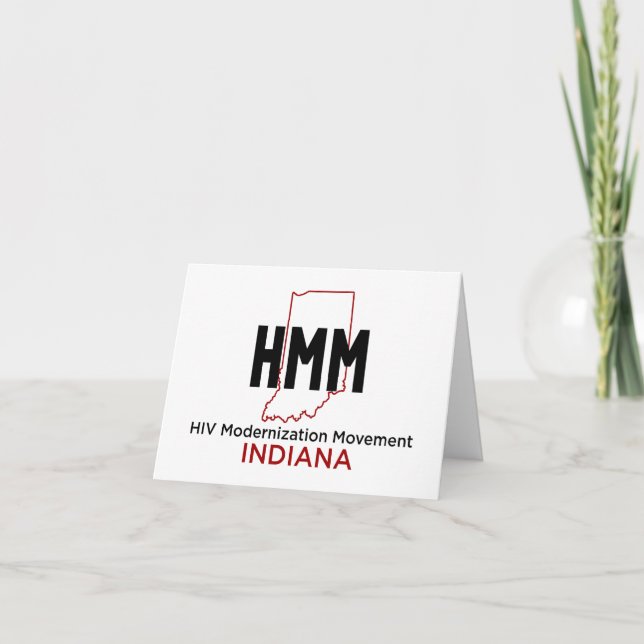 HIV Modernization Movement Indiana Thank You Card (Front)