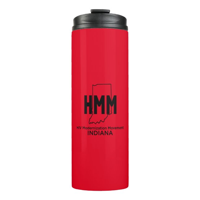 HIV Modernization Movement Indiana Thermal Tumbler (Front)