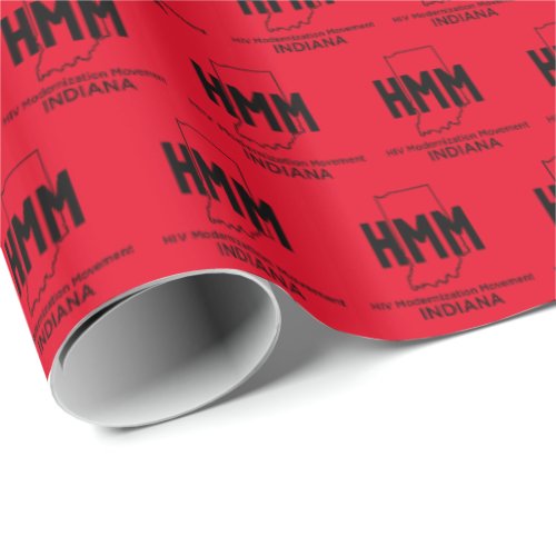 HIV Modernization Movement Indiana Wrapping Paper