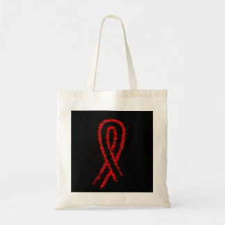 HIV Red Ribbon World AIDS Day  Tote Bag