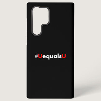 HIV Undetectable Equals Untransmittable - Minimali Samsung Galaxy S22 Ultra Case