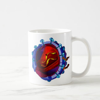 HIV Virus ( HIV / AIDS Charity ) Coffee Mug