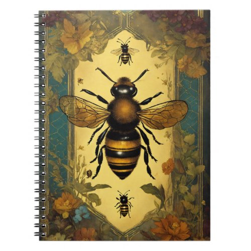 HIVE Five bee keeper gift honey lover Notebook