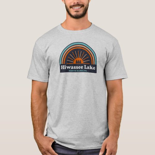 Hiwassee Lake North Carolina Rainbow T_Shirt