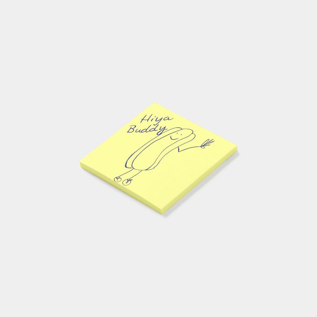 Hiya Buddy Notes (Angled)