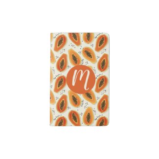 Hiya Papaya Pattern Monogram