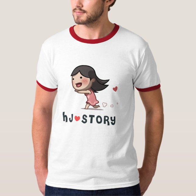 HJ-Story Running Girl Tee (Front)