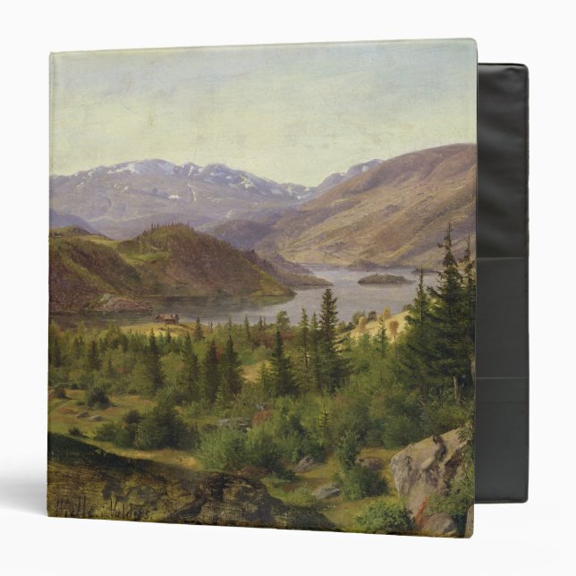 Hjelle in Valders, Tile Fjord, 1835 Binder (Front/Inside)