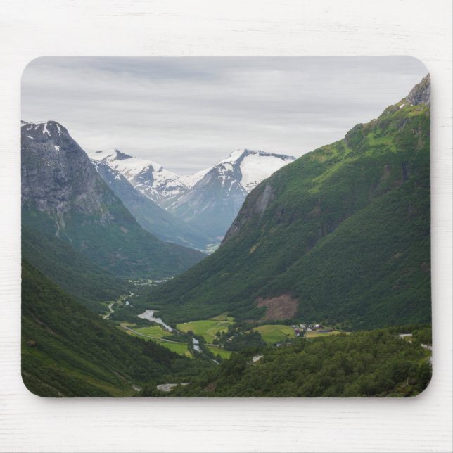 Hjelle valley in Norway mousepad (Front)