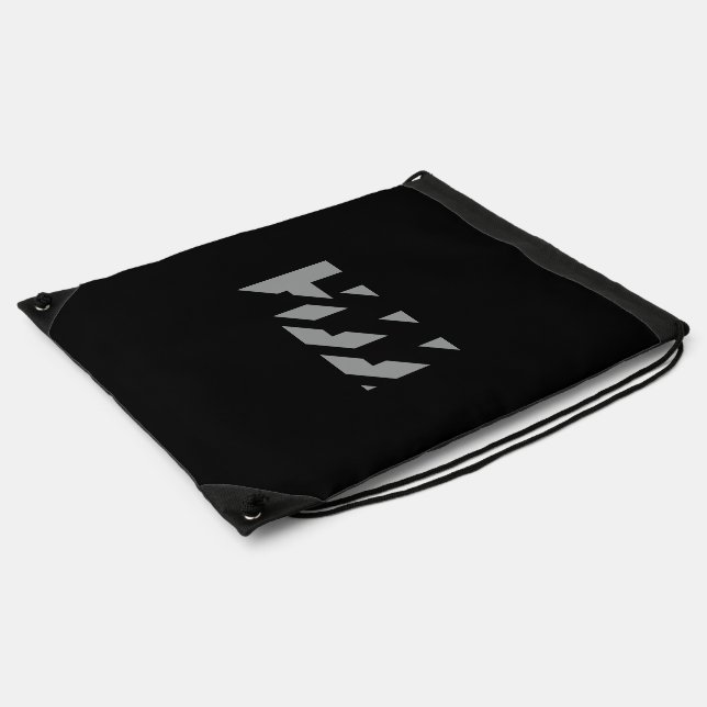 HJJ Logo Drawsting Backpack (Side)