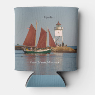 Hjordis & Grand Marais Light can cooler