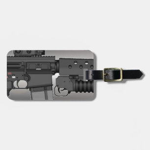 HK417 with M203 Luggage Tag