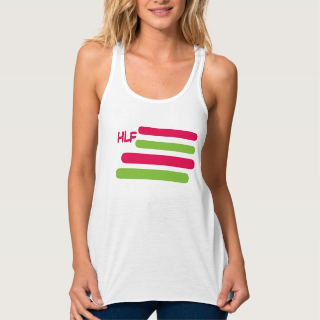 HLF Pledge Allengiance Racerback Tank (Front)