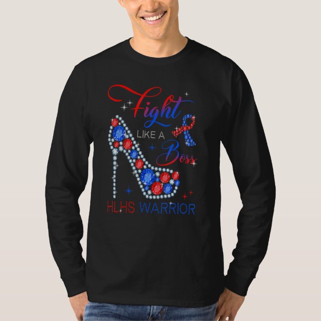 Hlhs Warrior 2022 Fight Like A Boss High Heels T-Shirt (Front)
